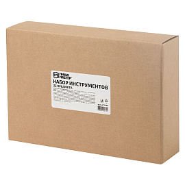 Набор инструментов универсальный, 22 предмета, пластиковый бокс, ГРАНДМАСТЕР, 671326