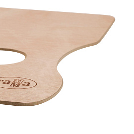 Палитра деревянная Гамма Студия прямоугольная 20х30 см фото Палитра деревянная Гамма Студия прямоугольная 20х30 см