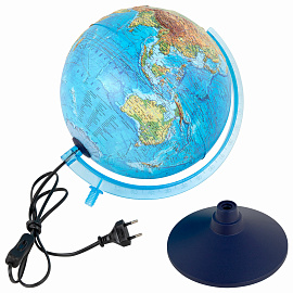 Глобус Globen Классик Евро физико-политический 25 см рельефный с подсветкой