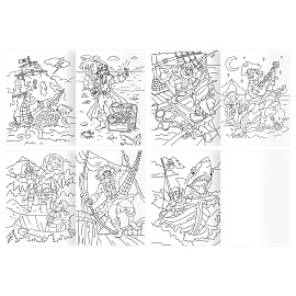 Раскраска А4, 16 стр., ТРИ СОВЫ "Для мальчиков