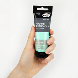 Краска акриловая художественная Гамма "Студия", 75мл, пластиковая туба, мятная