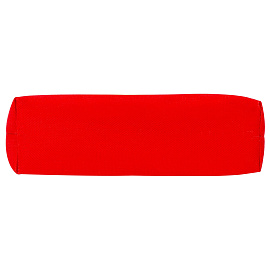 Пенал-тубус ПИФАГОР на молнии, текстиль, красный, 20х5 см, 104387