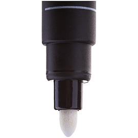 Маркер перманентный БЕЛЫЙ CENTROPEN, круглый наконечник, 2,5 мм, 8586, 5 8586 0100 фото Маркер перманентный БЕЛЫЙ CENTROPEN, круглый наконечник, 2,5 мм, 8586, 5 8586 0100