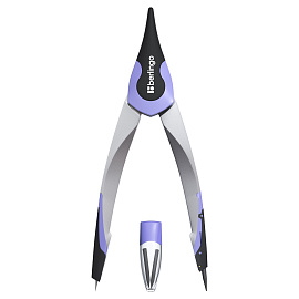 Готовальня Berlingo "Optimum", 2 предмета, циркуль 135мм, пластиковый футляр фото Готовальня Berlingo "Optimum", 2 предмета, циркуль 135мм, пластиковый футляр