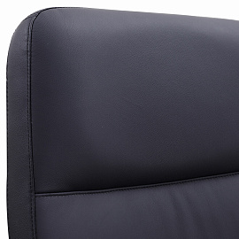 Кресло HAWASAN (ХАВАСАН) "Desire EX-771", мультиблок, дерево, натуральная кожа, черное, 532935