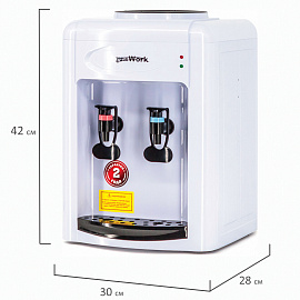Кулер для воды Aqua Work 0.7 TKR белый (только нагрев)