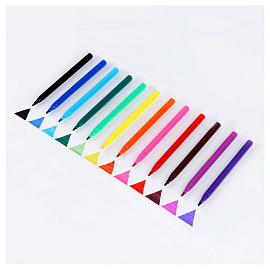 Фломастеры ArtSpace "Футбол", 12цв., ПВХ, европодвес фото Фломастеры ArtSpace "Футбол", 12цв., ПВХ, европодвес