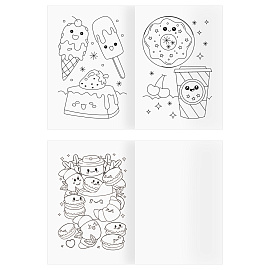 Раскраска А4, 8 стр., ТРИ СОВЫ "Для девочек