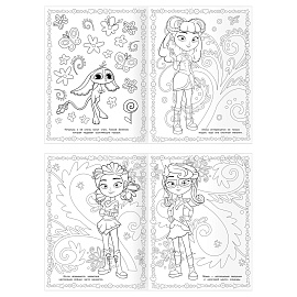 Суперраскраска А4, 40 стр., ТРИ СОВЫ "Сказочный патруль