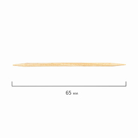 Зубочистки бамбуковые 1000 штук в индивидуальной упаковке, WELDAY (ВЭЛДЭЙ), 607568