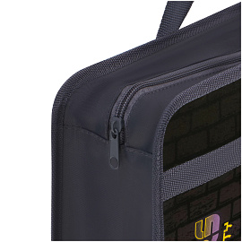 Папка с ручками А4 ArtSpace "Dino", пластик, на молнии, 75мм