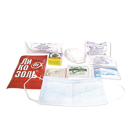 Аптечка первой помощи КИМГЗ-161 ФЭСТ №1 (9+К) (сумка текстильная) с наполнением