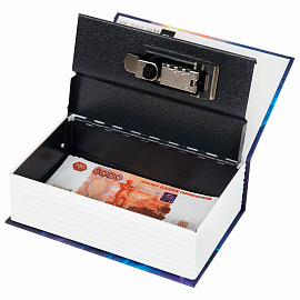 Сейф-книга "Идиот", 55х115х180 мм, кодовый замок, BRAUBERG, 291354