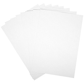 Картон белый А4, ArtSpace, 8л., немелованный, в папке, "Снежный барс