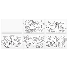 Раскраска А5, 16 стр., ТРИ СОВЫ "Любимая раскраска