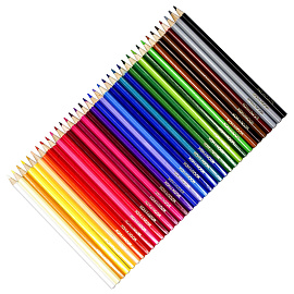 Карандаши цветные Koh-I-Noor "Lion", 36цв., заточен., картон, европодвес фото Карандаши цветные Koh-I-Noor "Lion", 36цв., заточен., картон, европодвес