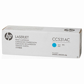 Картридж лазерный HP 304A CC531A голубой оригинальный фото Картридж лазерный HP 304A CC531A голубой оригинальный