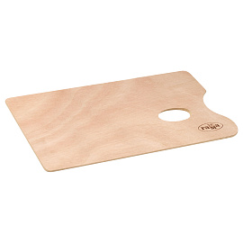 Палитра деревянная Гамма Студия прямоугольная 20х30 см фото Палитра деревянная Гамма Студия прямоугольная 20х30 см