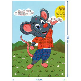 Мозаика гелевая Мульти-Пульти "Мышонок