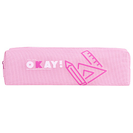 Пенал ЮНЛАНДИЯ ЮНИОР, 1 отделение, полиэстер, "Okay", 20х6х4 см, 273806