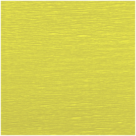 Бумага крепированная флористическая ArtSpace, 50*250см, 110г/м2, светло-желтая, в пакете