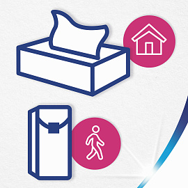 Салфетки косметические Zewa Everyday 2-слойные (100 штук в упаковке)