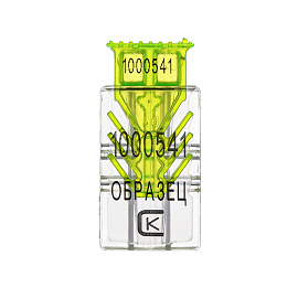 Пломба пластиковая контрольная номерная "Гарпун", прозрачная фото Пломба пластиковая контрольная номерная "Гарпун", прозрачная