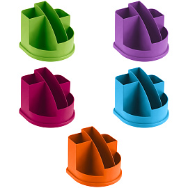 Подставка-органайзер "Авангард Intensive", 132х122х108 мм, 5 отделений, ассорти, ОР55