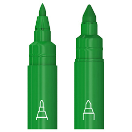 Фломастеры двусторонние Berlingo "Double", 12цв., 12шт., смываемые, картон, европодвес фото Фломастеры двусторонние Berlingo "Double", 12цв., 12шт., смываемые, картон, европодвес