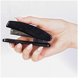 Степлер №24/6 OfficeSpace до 20л., пластиковый корпус, черный фото Степлер №24/6 OfficeSpace до 20л., пластиковый корпус, черный