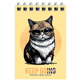 Блокнот А7 40л. на гребне BG "Забавные питомцы