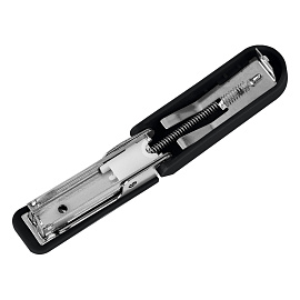 Мини-степлер №10 OfficeSpace до 7л., пластиковый корпус, черный фото Мини-степлер №10 OfficeSpace до 7л., пластиковый корпус, черный