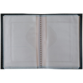 Обложка для автодокументов OfficeSpace экокожа, черный фото Обложка для автодокументов OfficeSpace экокожа, черный