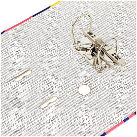 Папка-регистратор MESHU "Bright life", 70мм, ламинированная, с рисунком