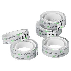 Клейкая лента 12мм*10м, Berlingo, прозрачная  Цена за 1 ролик фото Клейкая лента 12мм*10м, Berlingo, прозрачная  Цена за 1 ролик