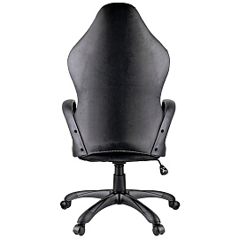 Кресло игровое Helmi HL-S02 "Virage", экокожа/ткань черная фото Кресло игровое Helmi HL-S02 "Virage", экокожа/ткань черная