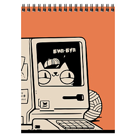 Блокнот А5 60л. на гребне BG "Могу позволить фото Блокнот А5 60л. на гребне BG "Могу позволить