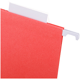 Подвесная папка OfficeSpace Foolscap (365*240мм), красная