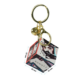 Брелок MESHU "Kawaii", кубик Рубика фото Брелок MESHU "Kawaii", кубик Рубика