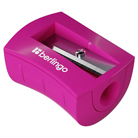 Точилка пластиковая Berlingo "City Style" 1 отверстие, ассорти фото Точилка пластиковая Berlingo "City Style" 1 отверстие, ассорти