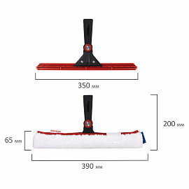 Щетка для мытья окон Эволюшн в сборе Vileda Professional 35 см_ГГ