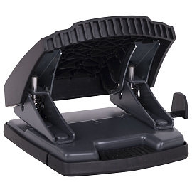 Дырокол BRAUBERG "SUPER", до 30 листов, черный, 272744 фото Дырокол BRAUBERG "SUPER", до 30 листов, черный, 272744