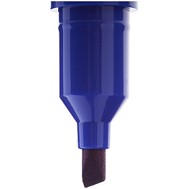 Маркер перманентный Berlingo "Multiline PE400" синий, скошенный, 0,5-4мм