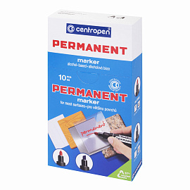 Маркер перманентный CENTROPEN 8576, ЧЕРНЫЙ, скошенный наконечник, 1-4,6 мм, 5 8576 0112 фото Маркер перманентный CENTROPEN 8576, ЧЕРНЫЙ, скошенный наконечник, 1-4,6 мм, 5 8576 0112