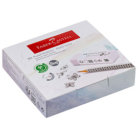 Ластик Faber-Castell "Dust Free Pastel", прямоугольный, ассорти фото Ластик Faber-Castell "Dust Free Pastel", прямоугольный, ассорти
