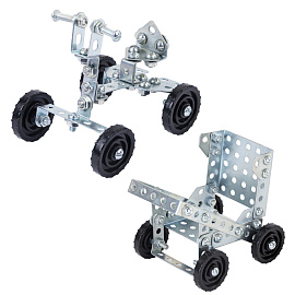 Конструктор металлический ЮНЛАНДИЯ "Для уроков труда №2", развивающий, 290 элементов, 104680 фото Конструктор металлический ЮНЛАНДИЯ "Для уроков труда №2", развивающий, 290 элементов, 104680