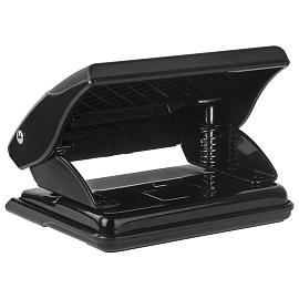 Дырокол BRAUBERG "Black Jack", до 20 листов, черный, 227796 фото Дырокол BRAUBERG "Black Jack", до 20 листов, черный, 227796