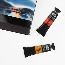 Акварель художественная Гамма "Старый мастер" кадмий желто-оранжевый, 9мл, туба фото Акварель художественная Гамма "Старый мастер" кадмий желто-оранжевый, 9мл, туба