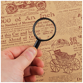 Лупа OfficeSpace, 40мм, 5-х кратное увеличение, карт. коробка, европодвес