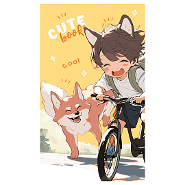 Блокнот А7 48л. на склейке BG "Cute anime